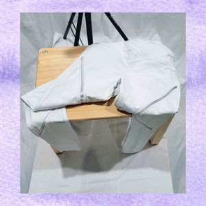 White Forever 21 Exercise Leggings